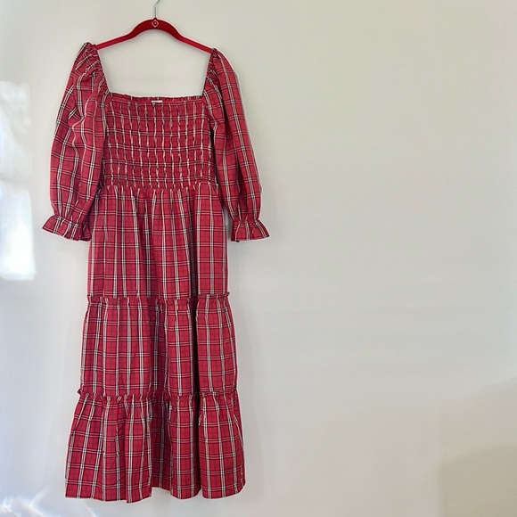 J Marie The Rayna Square Ruched Midi Dress - Picture 8 of 13